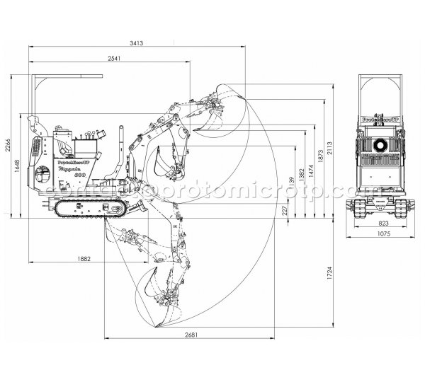 Mygale 800 Pro Bras 2100  Prix Direct Usine